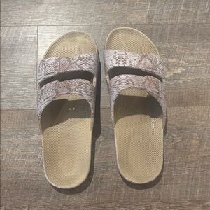 Freedom Moses Snake Print Sandals 38/39